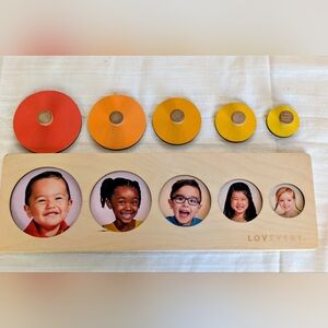 Lovevery Wooden Friends Puzzle – Montessori-Inspired Sensory Toy